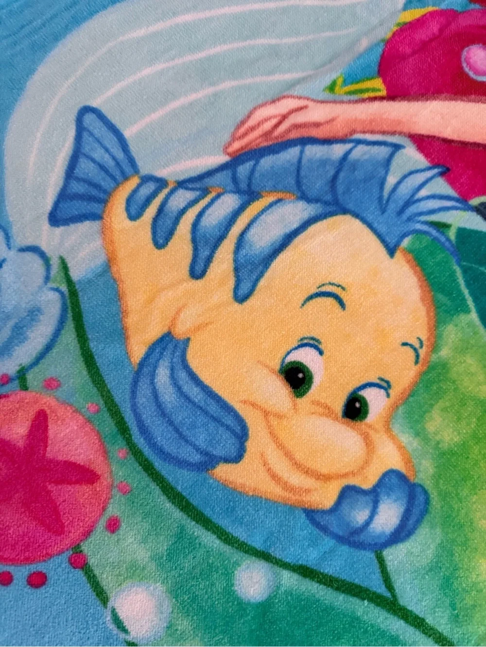 NWT Disney Store Little Mermaid Ariel Hooded Poncho
